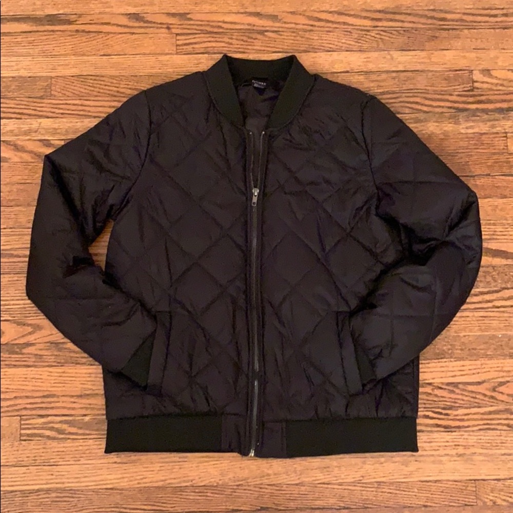 Quilted Bomber jacket